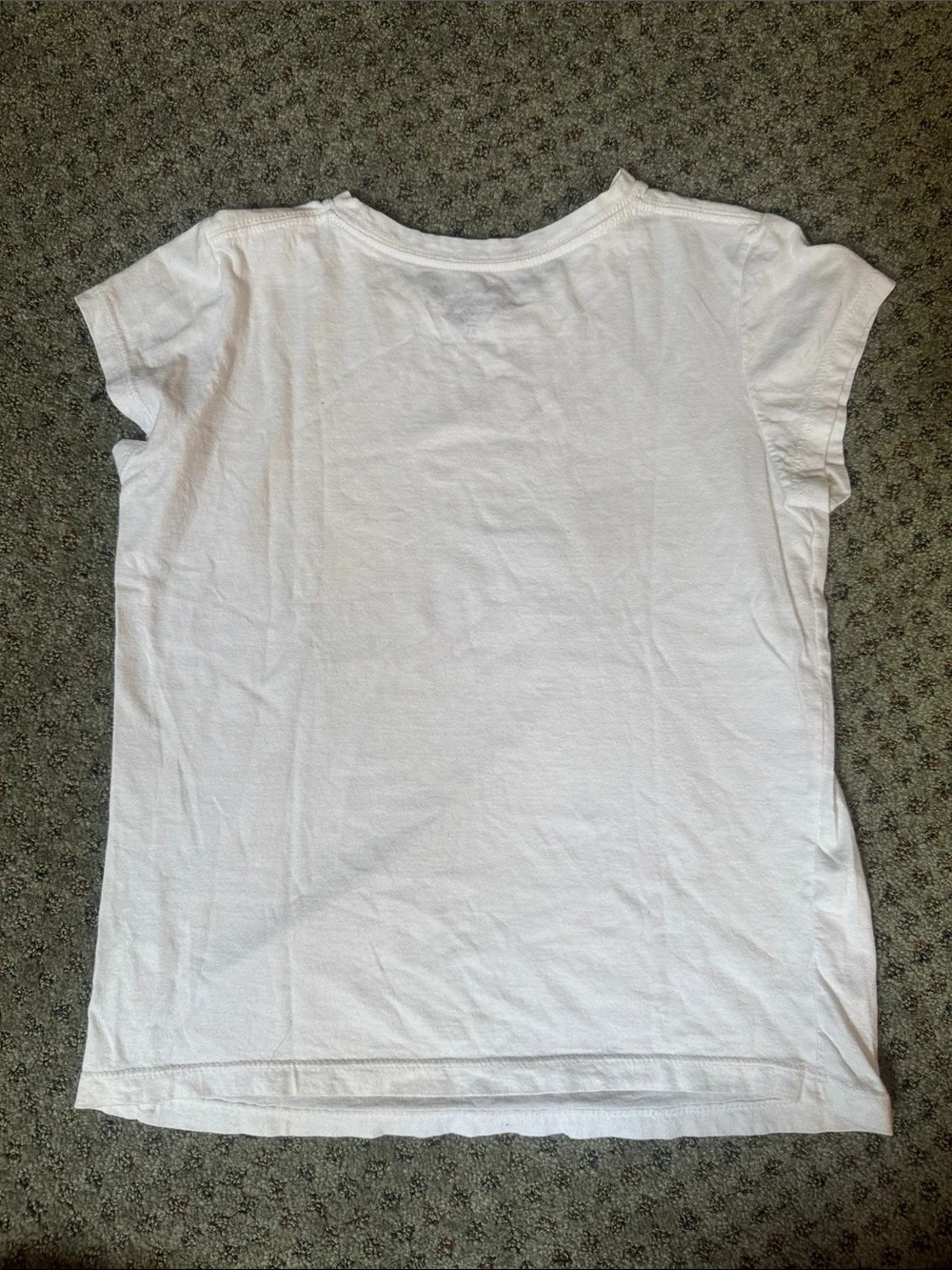 Cowboys Her Style White Tee with Navy Star 